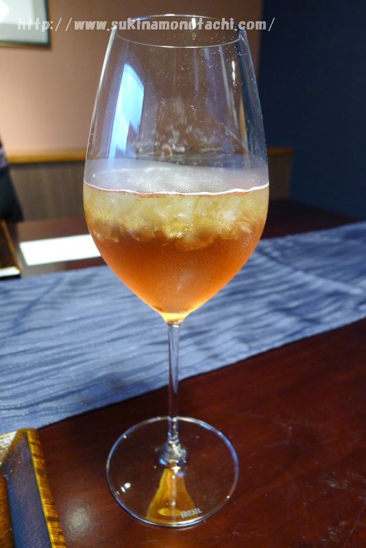 萃 sui-諏訪湖(すい すわこ）の夕食時オーダーしたデトックスという名のアルコール印象