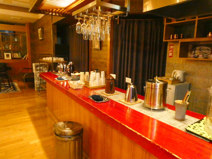 あんこうの宿まるみつ旅館 ラウンジ「縁」の豊富なフリードリンク