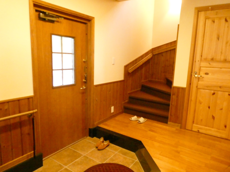 伊豆高原オーベルジュミヨーの玄関