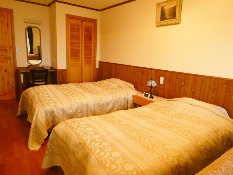 伊豆高原オーベルジュミヨーの寝室