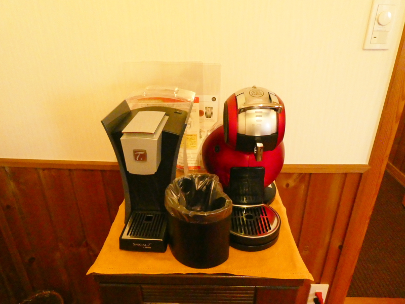 伊豆高原オーベルジュミヨーのコーヒーメーカー