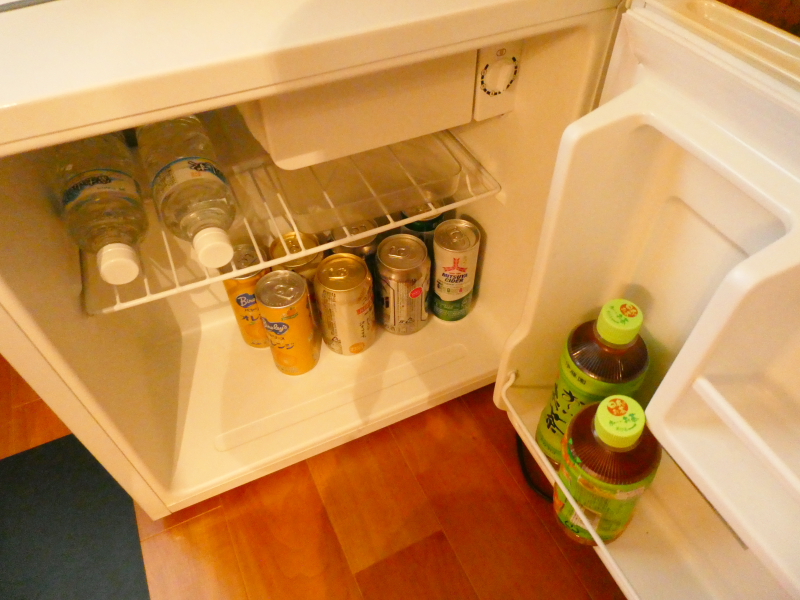 伊豆高原オーベルジュミヨーの冷蔵庫