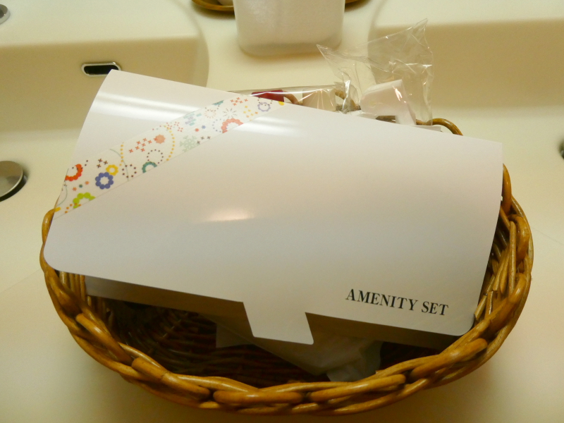 伊豆高原オーベルジュミヨーのアメニティセット