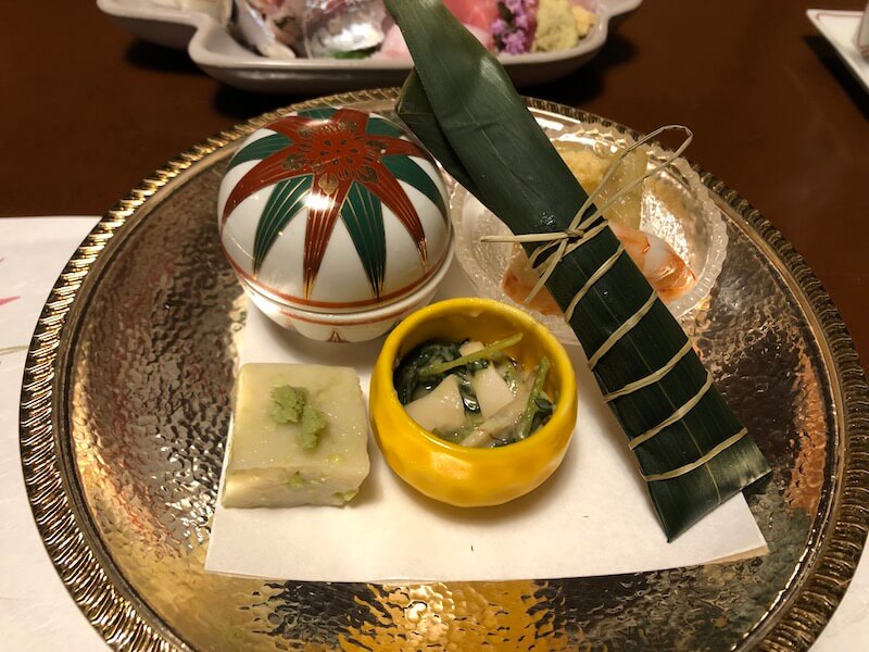 熱海温泉　新かどやの夕食