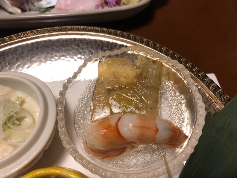 熱海温泉　新かどやの夕食