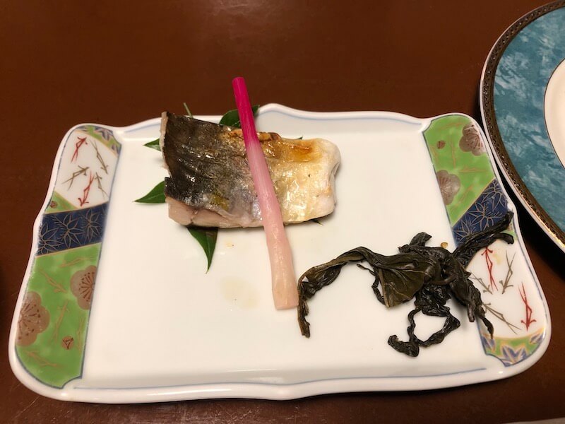 熱海温泉　新かどやの夕食