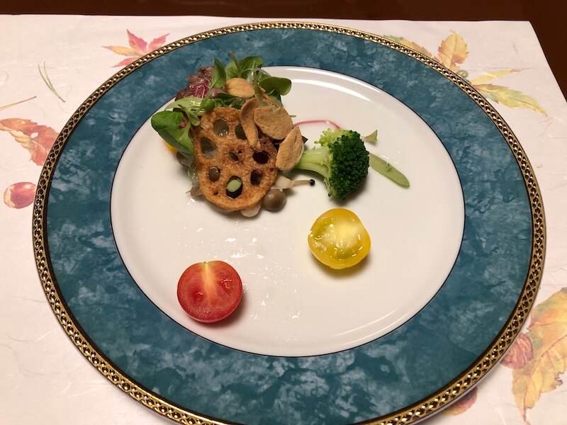 熱海温泉　新かどやの夕食