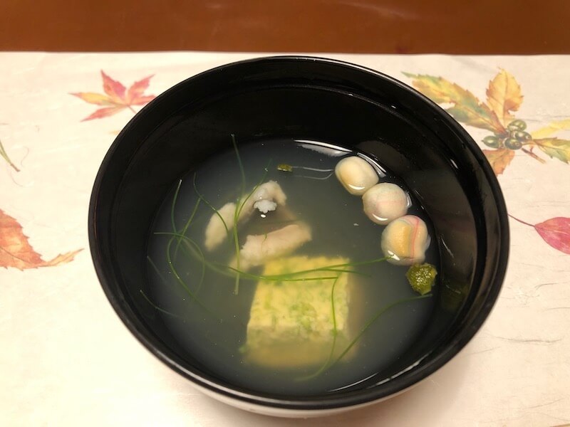 熱海温泉　新かどやの夕食