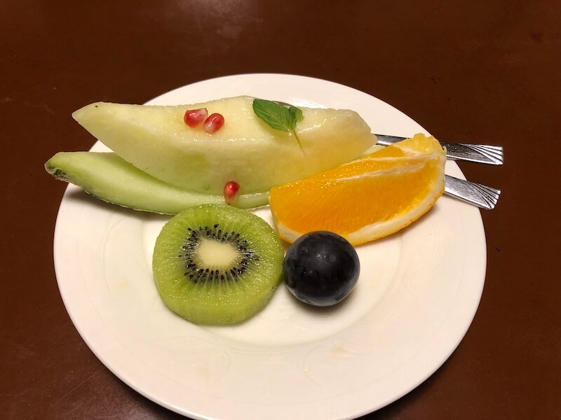 熱海温泉　新かどやの夕食