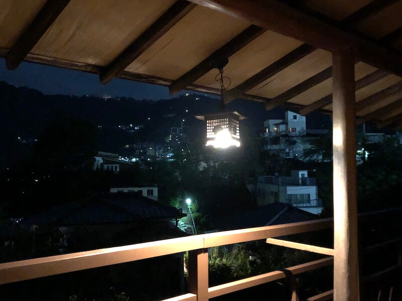 熱海温泉　新かどや　月見台からの風景