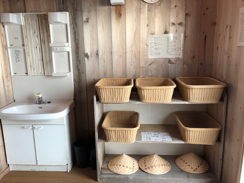 新かどや　大浴場　天空の湯の脱衣所