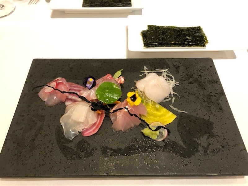 湯河原温泉　オーベルジュ湯楽の夕食