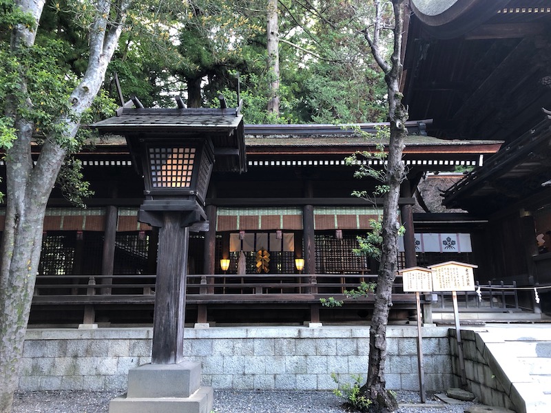 諏訪大社下社秋宮_朝御饌祭（あさみげさい）