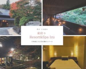 【東府や Resort&Spa Izu】宿泊レポ①建物＆部屋編＊紅葉の季節に再訪｜伊豆・吉奈温泉