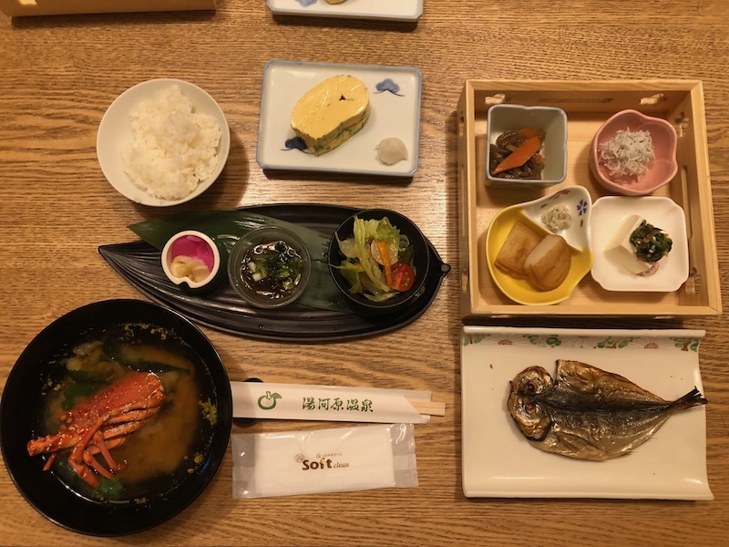 花長園_湯河原温泉_朝ごはん